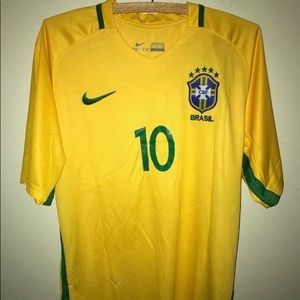 Neymar Jr Brazil jersey size L home